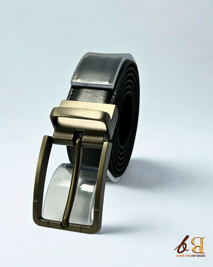 VersaLux Reversible Leather Belt